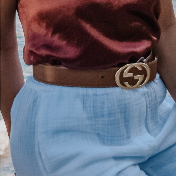 Gucci Accessories Gucci Belt Used And Re Sized Poshmark